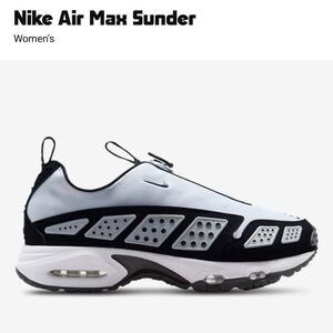 Nike Air Max Sunder Women's Shoes - Black and White